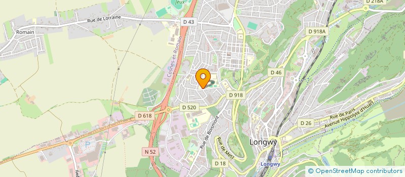 localisation de l'entreprise SCI  SOLEDAD à LONGWY