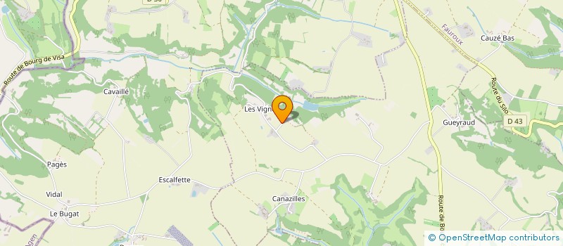 localisation de l'entreprise SCI SOLEIL à BRASSAC