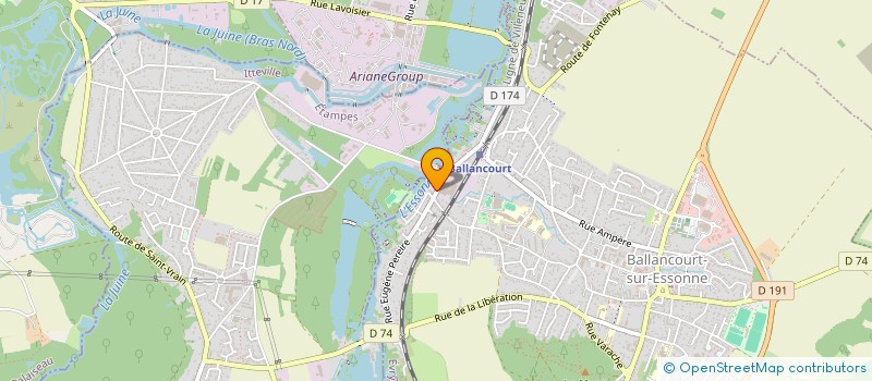 localisation de l'entreprise SCI SOLEIL à BALLANCOURT-SUR-ESSONNE