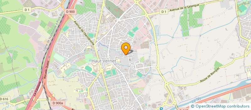 localisation de l'entreprise SCI SOLEIL  PERPIGNAN