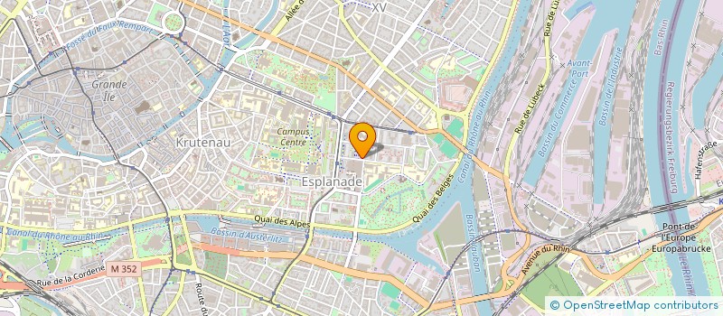 localisation de l'entreprise SCI SOLEIL  STRASBOURG