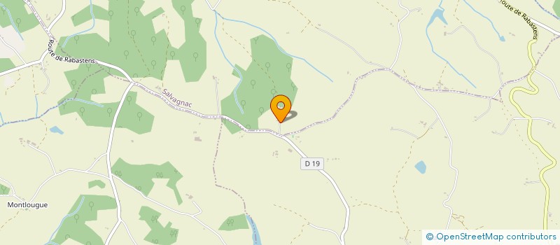 localisation de l'entreprise SCI SOLEIL  SALVAGNAC