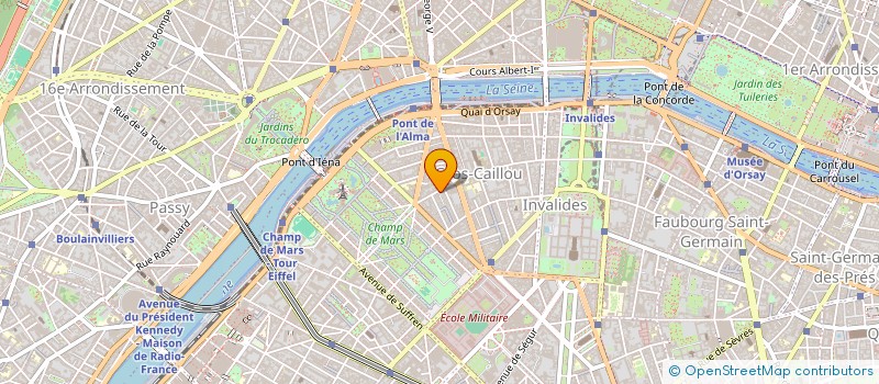 localisation de l'entreprise SCI SOLEIL BLANC  PARIS