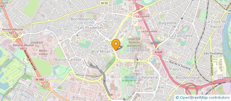 localisation de l'entreprise SCI SOLEIL CARRE à TOULOUSE