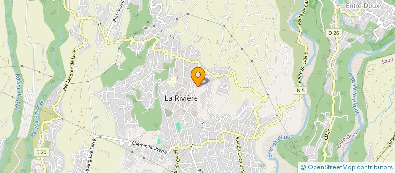 localisation de l'entreprise SCI SOLEIL D'OR  SAINT-LOUIS