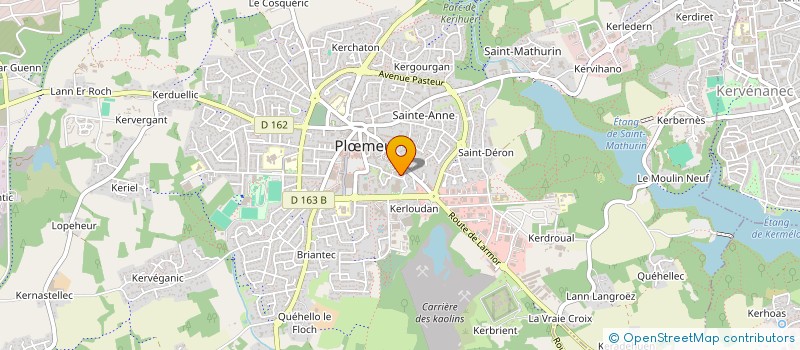 localisation de l'entreprise SCI SOLEIL D'ORIENT à PLOEMEUR