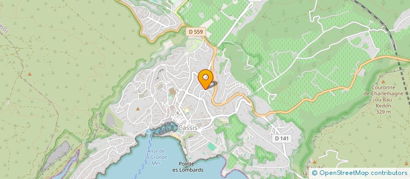 localisation de l'entreprise SCI SOLEIL DE MARSEILLE  CASSIS