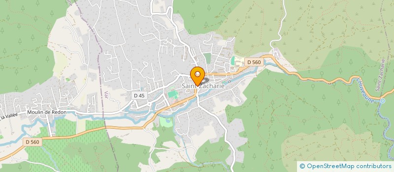 localisation de l'entreprise SCI SOLEIL DE PROVENCE à SAINT-ZACHARIE