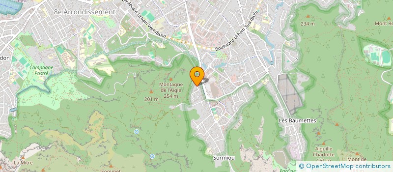 localisation de l'entreprise SCI SOLEIL EN PROVENCE à MARSEILLE