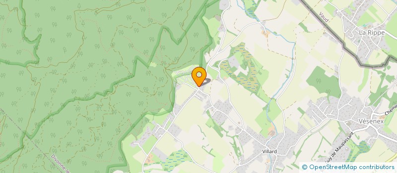 localisation de l'entreprise SCI SOLEIL ROUGE 3105  DIVONNE-LES-BAINS