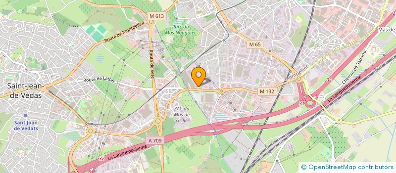 localisation de l'entreprise SCI SOLENE à MONTPELLIER