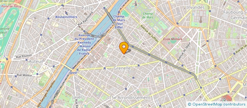 localisation de l'entreprise SCI SOLENE  PARIS