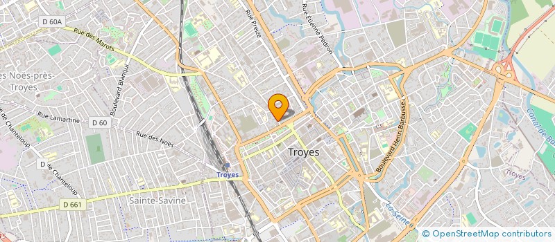 localisation de l'entreprise SCI SOLEO à TROYES