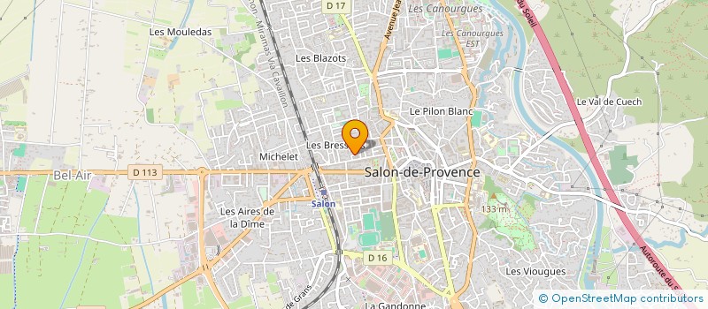 localisation de l'entreprise SCI SOLEOMA PATRIMOINE  SALON-DE-PROVENCE