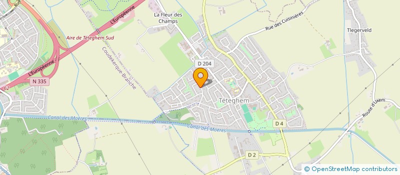 localisation de l'entreprise SCI SOLEVIAL  TETEGHEM-COUDEKERQUE-VILLAGE