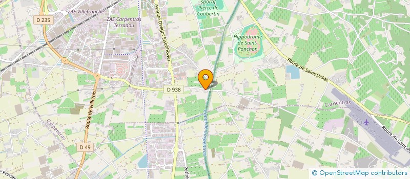 localisation de l'entreprise SCI SOLEY  CARPENTRAS