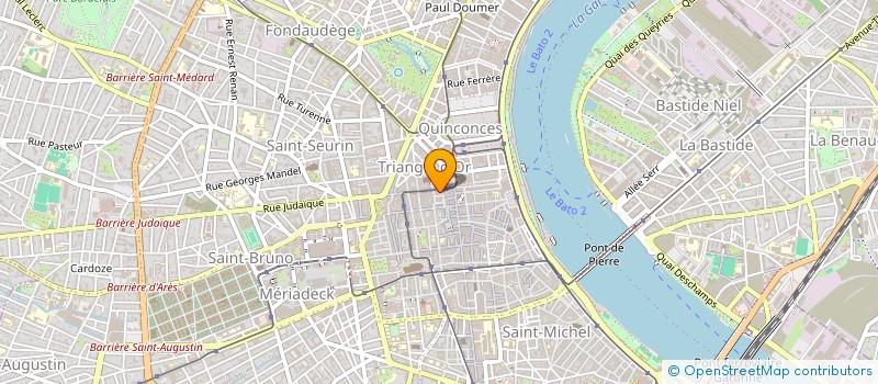 localisation de l'entreprise SCI SOLFA  BORDEAUX