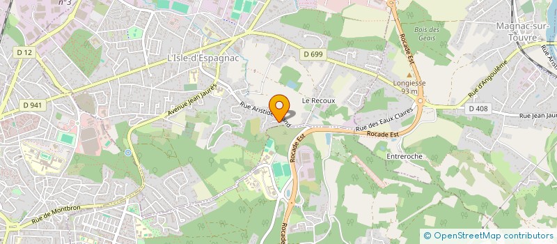 localisation de l'entreprise SCI SOLFASIMO  L'ISLE-D'ESPAGNAC