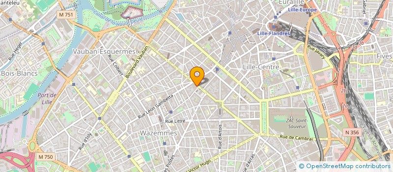 localisation de l'entreprise SCI SOLFERINO à LILLE