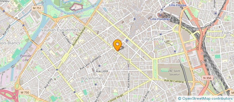 localisation de l'entreprise SCI SOLFERINO à LILLE