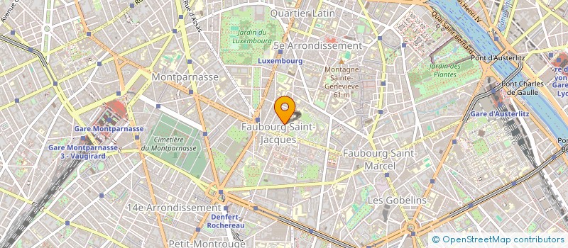 localisation de l'entreprise SCI SOLGA  PARIS