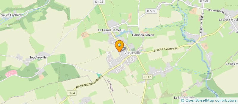 localisation de l'entreprise SCI SOLIAN 50  LA HAGUE