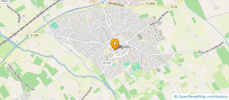 localisation de l'entreprise SCI SOLIDAN  MAUGUIO