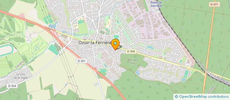localisation de l'entreprise SCI SOLIDARITE à OZOIR-LA-FERRIERE