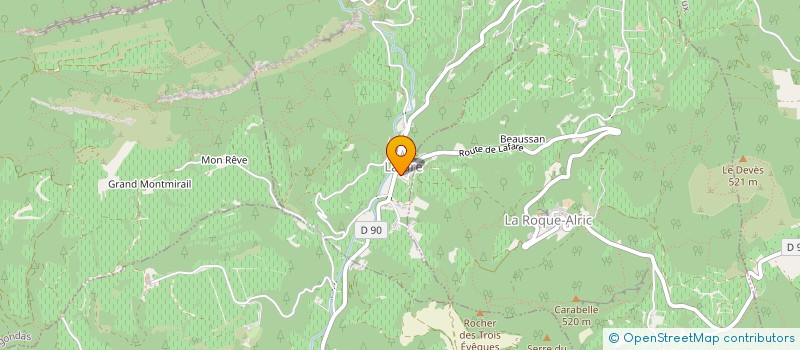 localisation de l'entreprise SCI SOLIDE  LAFARE