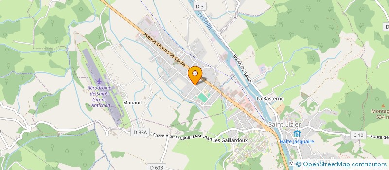 localisation de l'entreprise SCI SOLIDIM à LORP-SENTARAILLE
