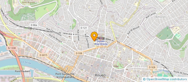 localisation de l'entreprise SCI SOLILOVE à ROUEN