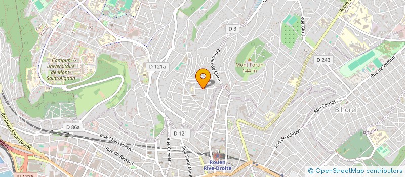 localisation de l'entreprise SCI SOLIMMO  MONT-SAINT-AIGNAN