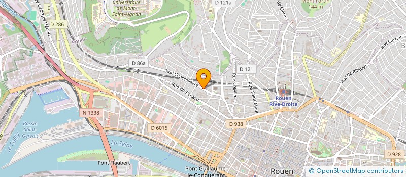 localisation de l'entreprise SCI SOLIMMO à ROUEN