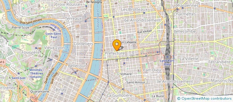 localisation de l'entreprise SCI SOLINE 75  LYON