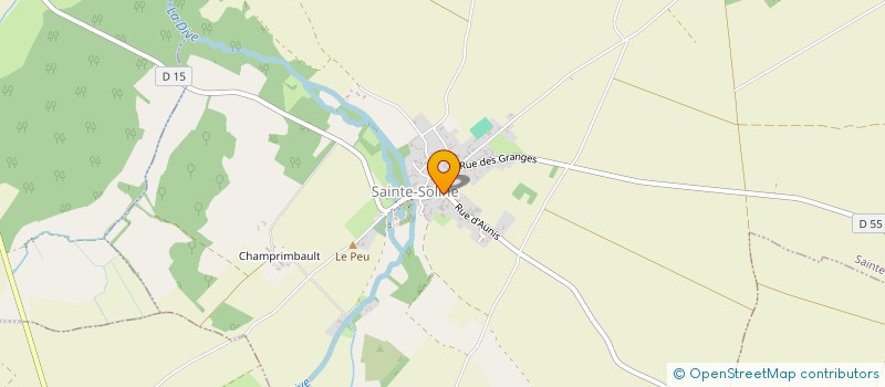 localisation de l'entreprise SCI SOLINE 79  SAINTE-SOLINE