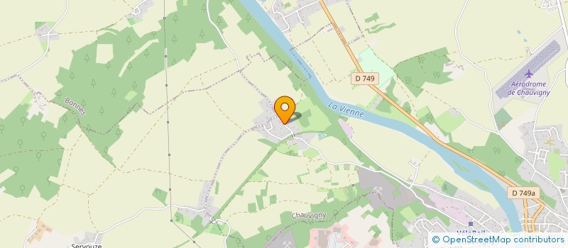 localisation de l'entreprise SCI SOLIROSE  CHAUVIGNY