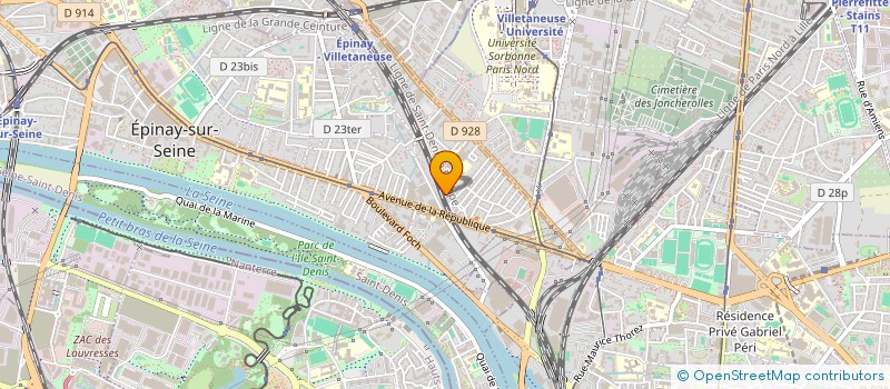 localisation de l'entreprise SCI SOLIVATS à EPINAY-SUR-SEINE