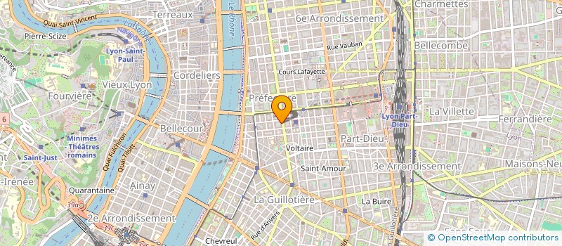 localisation de l'entreprise SCI SOLIVE  LYON