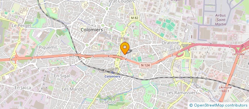 localisation de l'entreprise SCI SOLMUNDI à COLOMIERS
