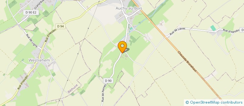 localisation de l'entreprise SCI SOLO  AUCHY-AU-BOIS