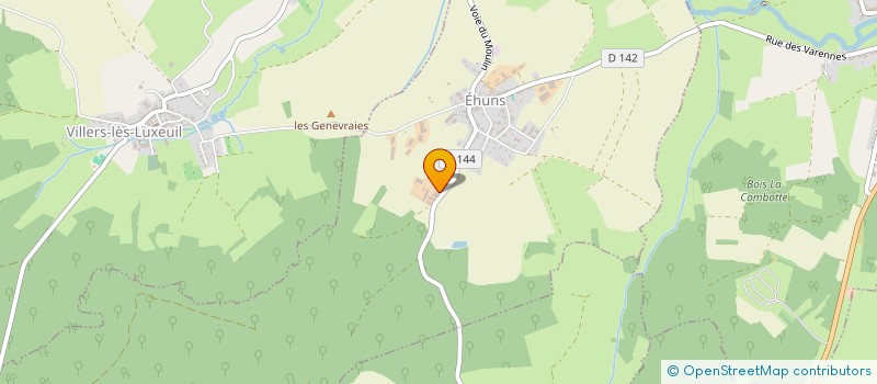 localisation de l'entreprise SCI SOLO  EHUNS