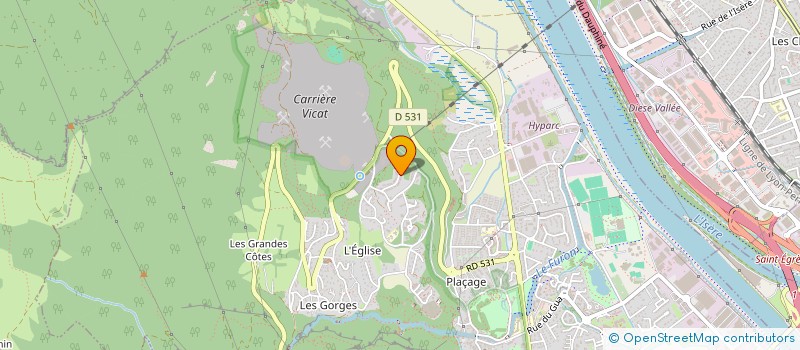 localisation de l'entreprise SCI SOLO CINCO MESES DESPUES  SASSENAGE