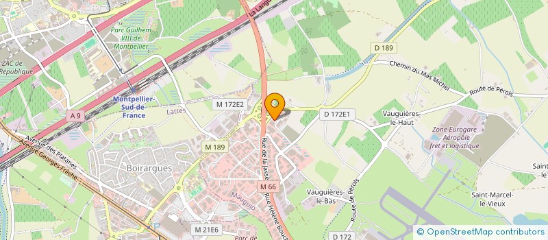 localisation de l'entreprise SCI SOLOG  MAUGUIO