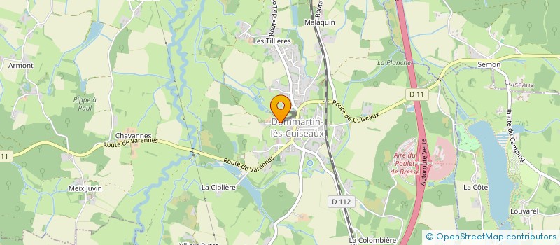 localisation de l'entreprise SCI SOLOGER  DOMMARTIN-LES-CUISEAUX