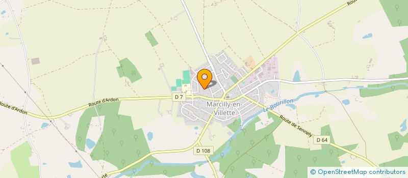 localisation de l'entreprise SCI SOLOGNE MN à MARCILLY-EN-VILLETTE