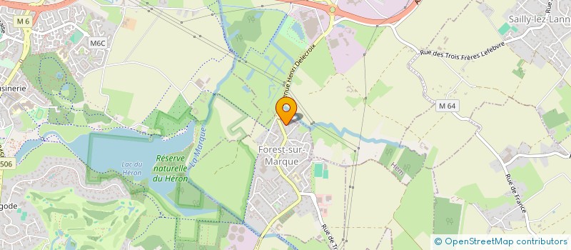 localisation de l'entreprise SCI SOLOLEM à FOREST-SUR-MARQUE