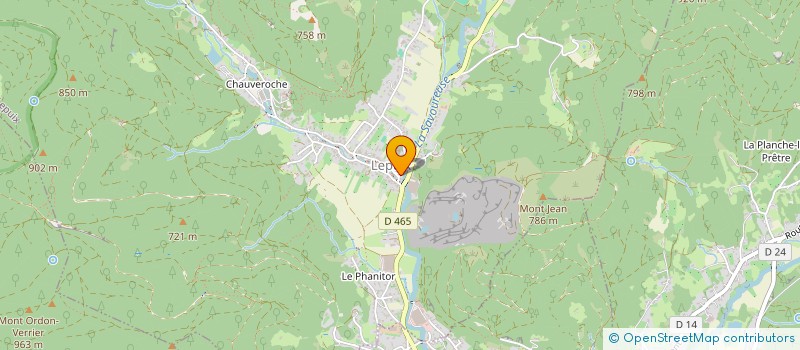 localisation de l'entreprise SCI SOLOMA  GROSMAGNY