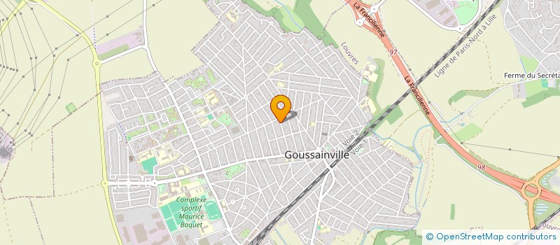 localisation de l'entreprise SCI SOLOMON INVEST à GOUSSAINVILLE
