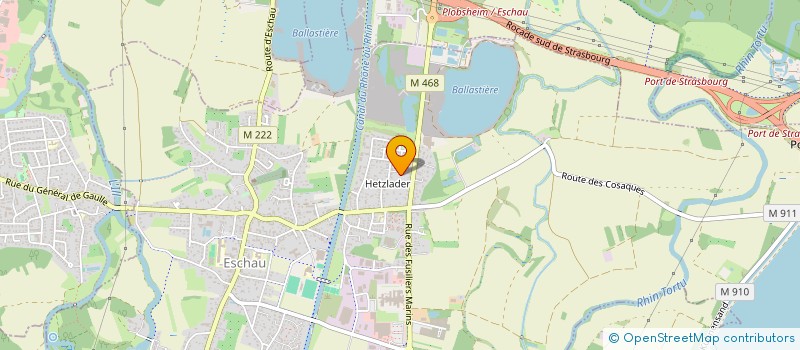 localisation de l'entreprise SCI SOLOMONT  ESCHAU