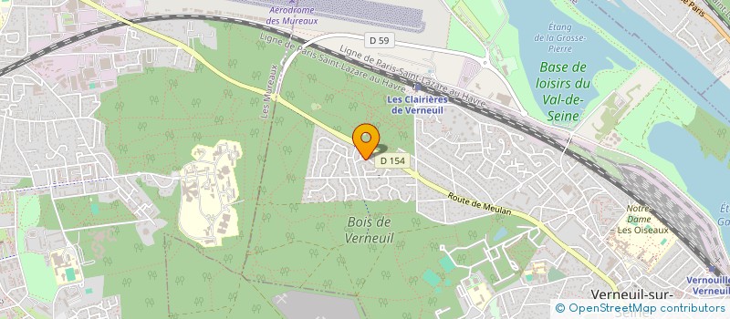 localisation de l'entreprise SCI SOLON  VERNEUIL-SUR-SEINE